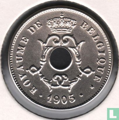 België 10 centimes 1905 (FRA) - Afbeelding 1
