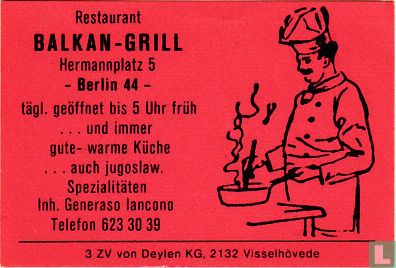 Restaurant Balkan-Grill