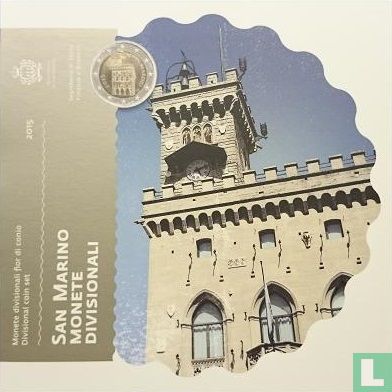 San Marino mint set 2015 - Image 1