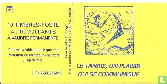 Carnet  Marianne Le timbre un plaisir qui se communique - Image 1