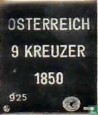 Osterreich 9 Kreuzer - Image 2