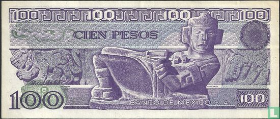 Mexiko 100 Peso 1982 (1) - Bild 2