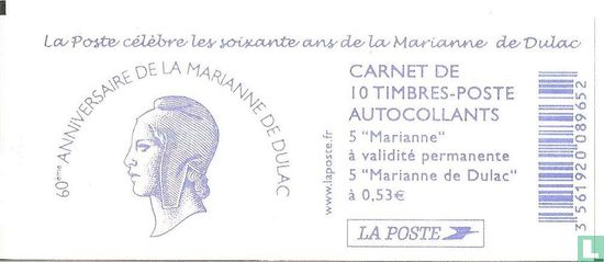 Carnet Marianne les 60 ans de la Marianne de Dulac - Image 2