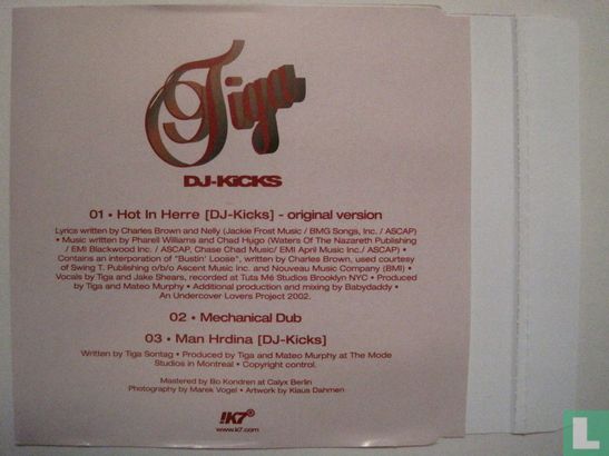 DJ KiCKS - Hot in Herre / Man Hrdina - Afbeelding 2