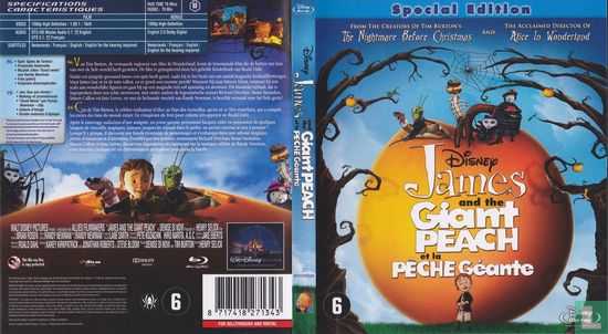 James and the Giant Peach / James et la pêche géante - Afbeelding 3