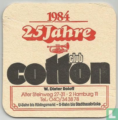 25 Jahre cotton club - Bild 1