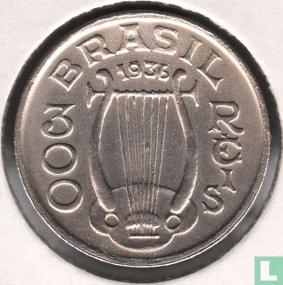 Brazilië 300 réis 1936 - Afbeelding 1