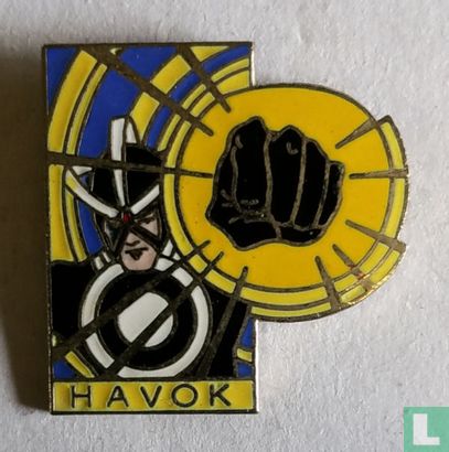 Havok Character in Original Costume Pin