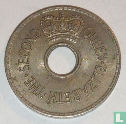 Fiji 1 penny 1959 - Afbeelding 2