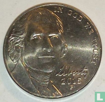 États-Unis 5 cents 2015 (P) - Image 1