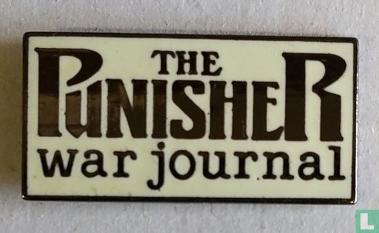 The Punisher War Journal Logo Pin