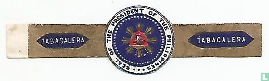 Zegel van president van de Filipijnen - Tabacalera - Tabacalera - Afbeelding 1