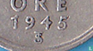 Suède 25 öre 1945 (MM sans crochets) - Image 3