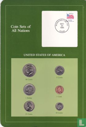 Verenigde Staten combinatie set 1995 - Afbeelding 1