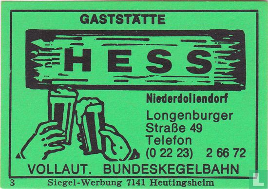 Gaststätte Hess