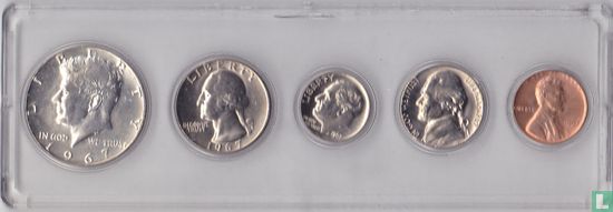 United States mint set 1967 - Image 1