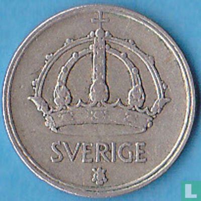 Zweden 25 öre 1945 (MM met haken) - Afbeelding 2
