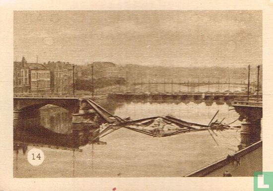Luik - De vernielde "pont des Arches" - Afbeelding 1