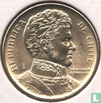 Chili 1 peso 1987 - Image 2