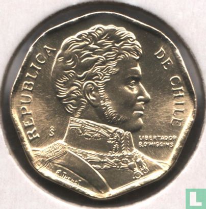 Chili 5 pesos 1992 (type 2) - Afbeelding 2