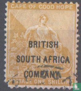 Cape of Good Hope with overprint
