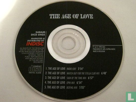 The Age of Love (Remixed) - Afbeelding 3