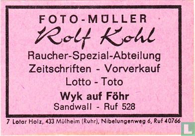 Foto-Müller Rolf Kohl