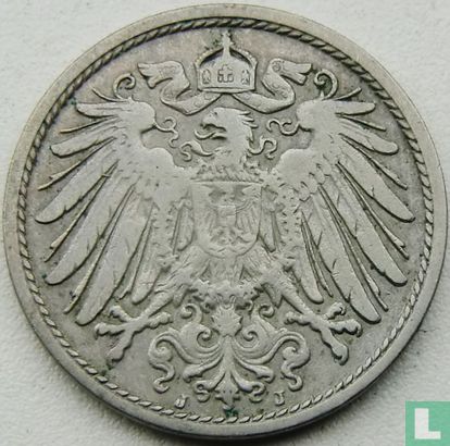 Duitse Rijk 10 pfennig 1907 (J) - Afbeelding 2
