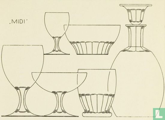 Midi Wijnglas Nr. 3 platina - Image 2
