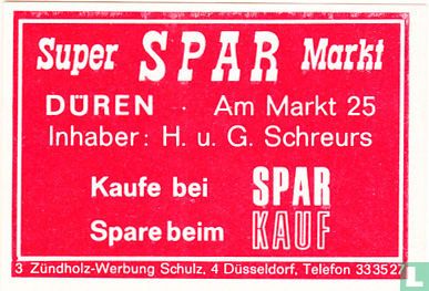 Super Spar Markt - H.u.G. Schreurs