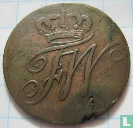 Pruisen 1 pfennig 1804 - Afbeelding 2