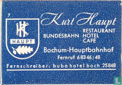 Kurt Haupt Restaurant Hotel Cafe