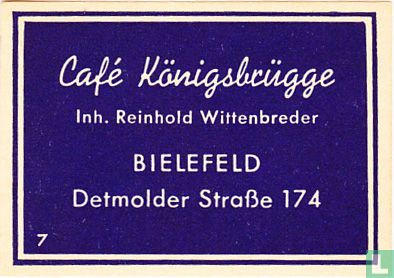 Café Königsbrügge - Reinhold Wittenbreder