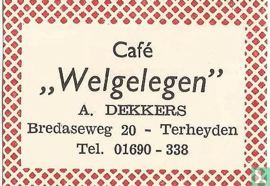 Café Welgelegen
