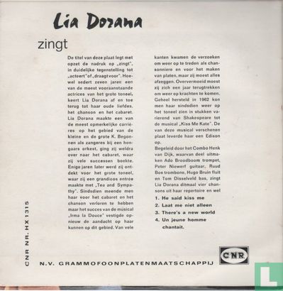 Lia Dorana zingt: - Afbeelding 2