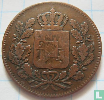 Bavaria ½ kreuzer 1851 - Image 2