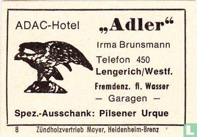 ADAC-hotel "Adler" - Irma Brunsmann