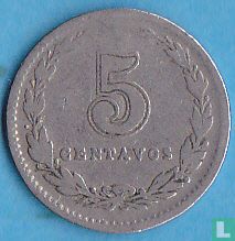 Argentinien 5 Centavo 1927 - Bild 2