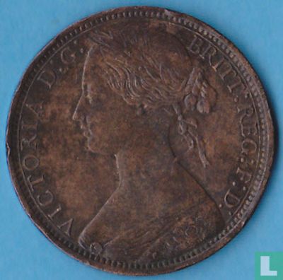 Verenigd koninkrijk 1 penny 1873 - Afbeelding 2