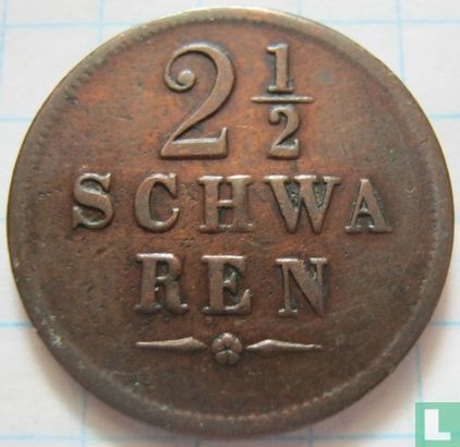 Bremen 2½ schwaren 1853 - Image 2