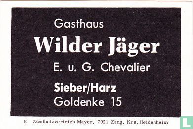 Wilder Jäger - E.u.G. Chevalier