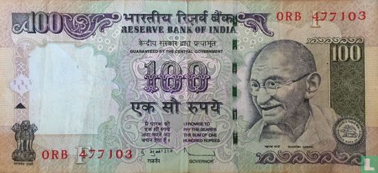 Indien 100 Rupien 2011 (F) - Bild 1