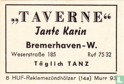 "Taverne" Jante Karin