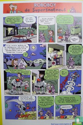 Cromheecke, Luc - originele pagina - Roboboy de Supersnotneus - (2009) - Afbeelding 3