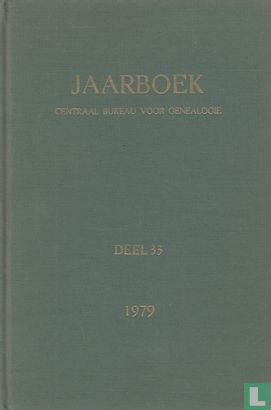 Jaarboek Centraal Bureau voor Genealogie 1982 - Image 1