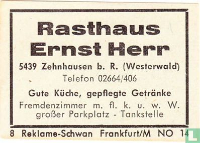 Rasthaus Ernst Herr