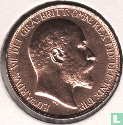 Vereinigtes Königreich ½ Penny 1902 - Bild 2