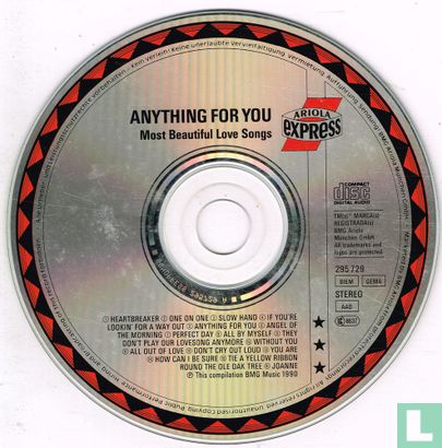 Anything for You - Most Beautiful Love Songs - Bild 3