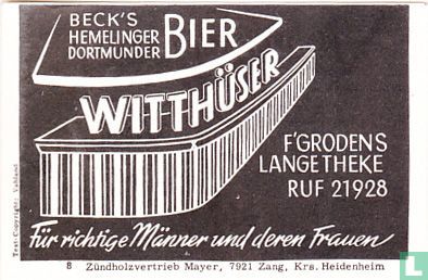 Witthüser - Beck's Hemelinger