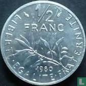 Frankrijk ½ franc 1980 - Afbeelding 1